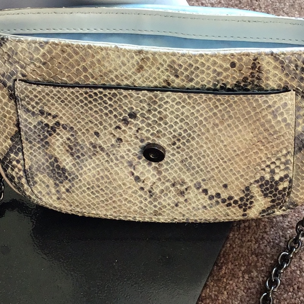 Coach crossbody snake skin bag - Picture 5 of 7